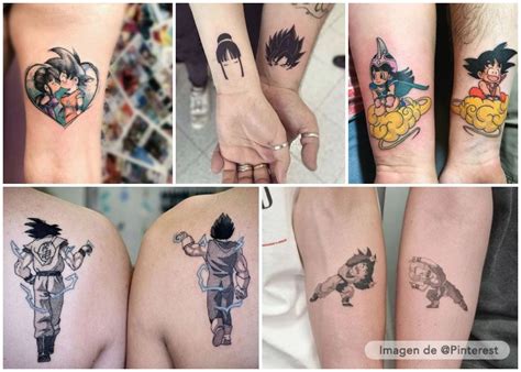 tatuajes de dragon ball para parejas|46 Mejores Tatuajes de Dragon Ball y variantes •。